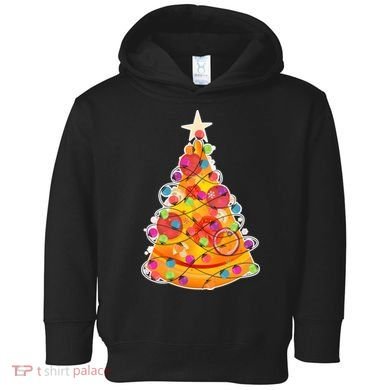 Pizza Crustmas Tree Toddler Hoodie