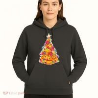 Pizza Crustmas Tree Hoodie thumb 5