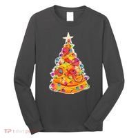 Pizza Crustmas Tree Long Sleeve Shirt thumb 0