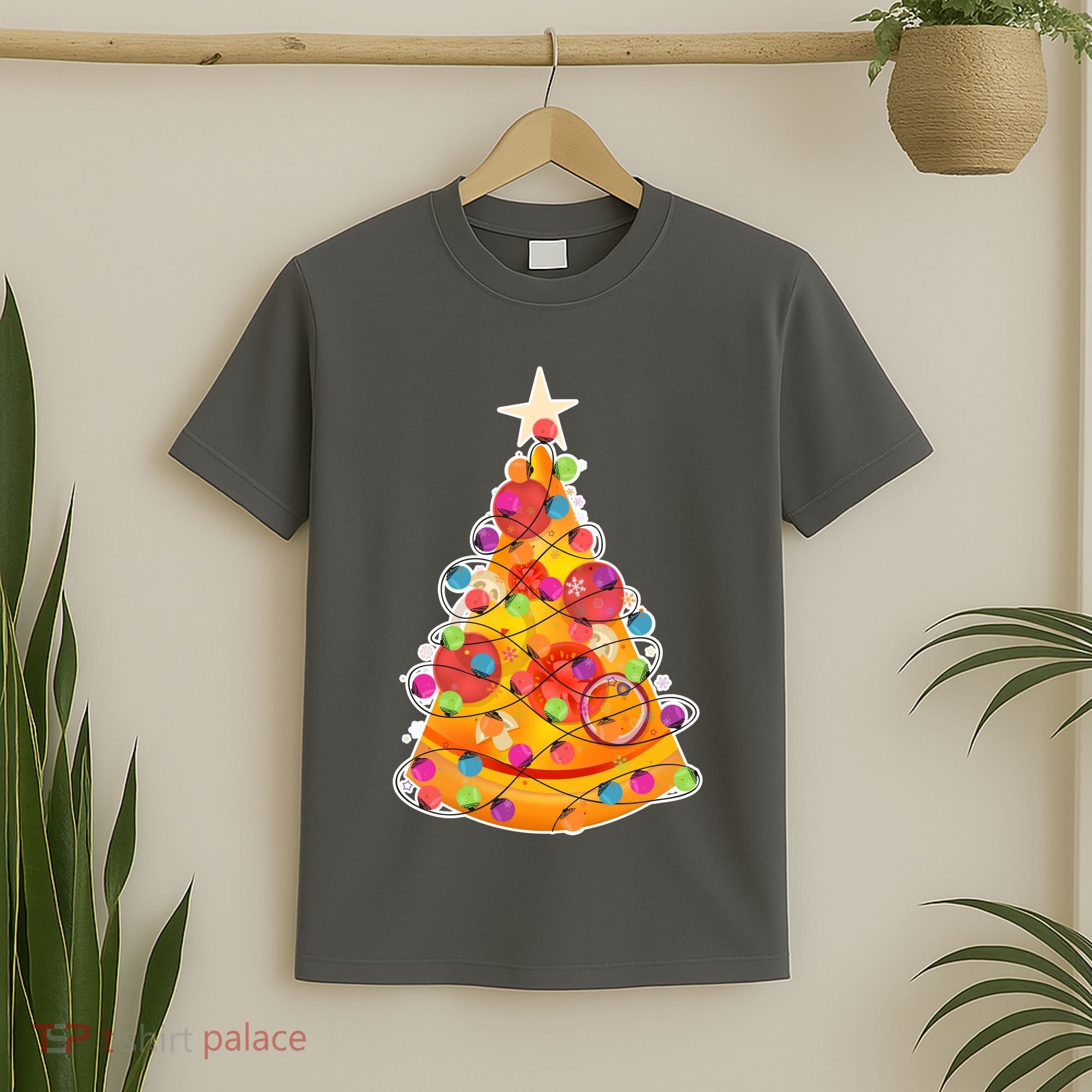 Pizza Crustmas Tree T-Shirt