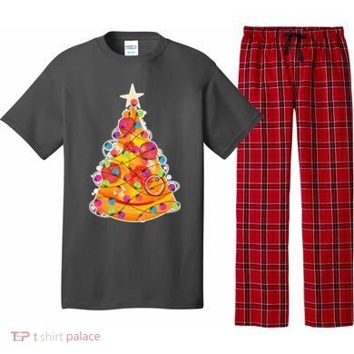Pizza Crustmas Tree Pajama Set