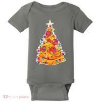 Pizza Crustmas Tree Baby Bodysuit thumb 0