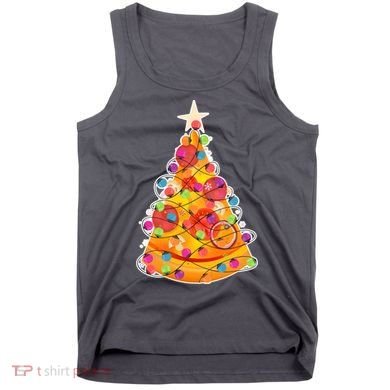 Pizza Crustmas Tree Tank Top