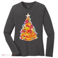Pizza Crustmas Tree Women's Long Sleeve Shirt thumb 0