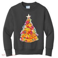 Pizza Crustmas Tree Kids Sweatshirt thumb 0