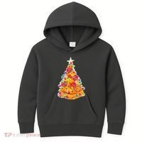 Pizza Crustmas Tree Kids Hoodie thumb 0