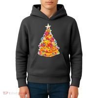 Pizza Crustmas Tree Kids Hoodie thumb 4