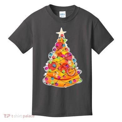 Pizza Crustmas Tree Kids T-Shirt