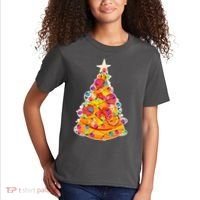 Pizza Crustmas Tree Kids T-Shirt thumb 2
