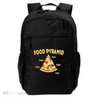 Pizza Food Pyramid Backpack thumb 0