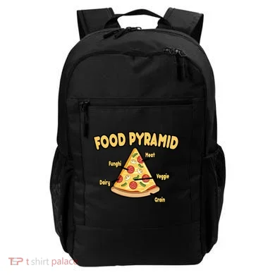 Pizza Food Pyramid Backpack