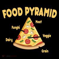Pizza Food Pyramid Women's Hoodie thumb 2