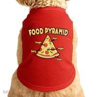 Pizza Food Pyramid Doggie Tank thumb 0