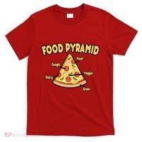 Pizza Food Pyramid T-Shirt thumb 0
