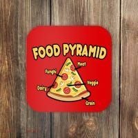 Pizza Food Pyramid Coaster thumb 0