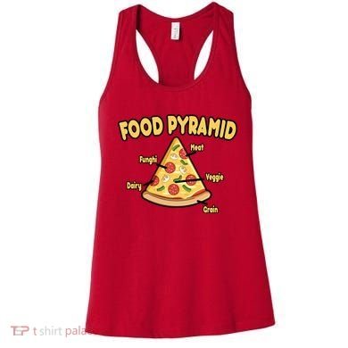 Pizza Food Pyramid Women's Tank Top