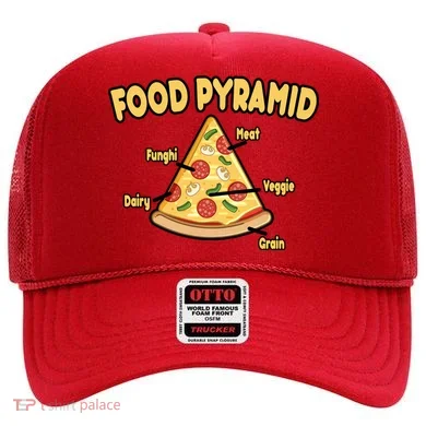 Pizza Food Pyramid Hat