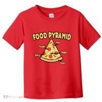 Pizza Food Pyramid Toddler T-Shirt thumb 0