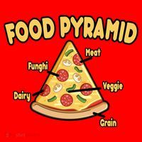 Pizza Food Pyramid Toddler T-Shirt thumb 4