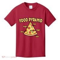 Pizza Food Pyramid Kids T-Shirt thumb 0