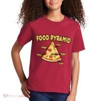 Pizza Food Pyramid Kids T-Shirt thumb 2