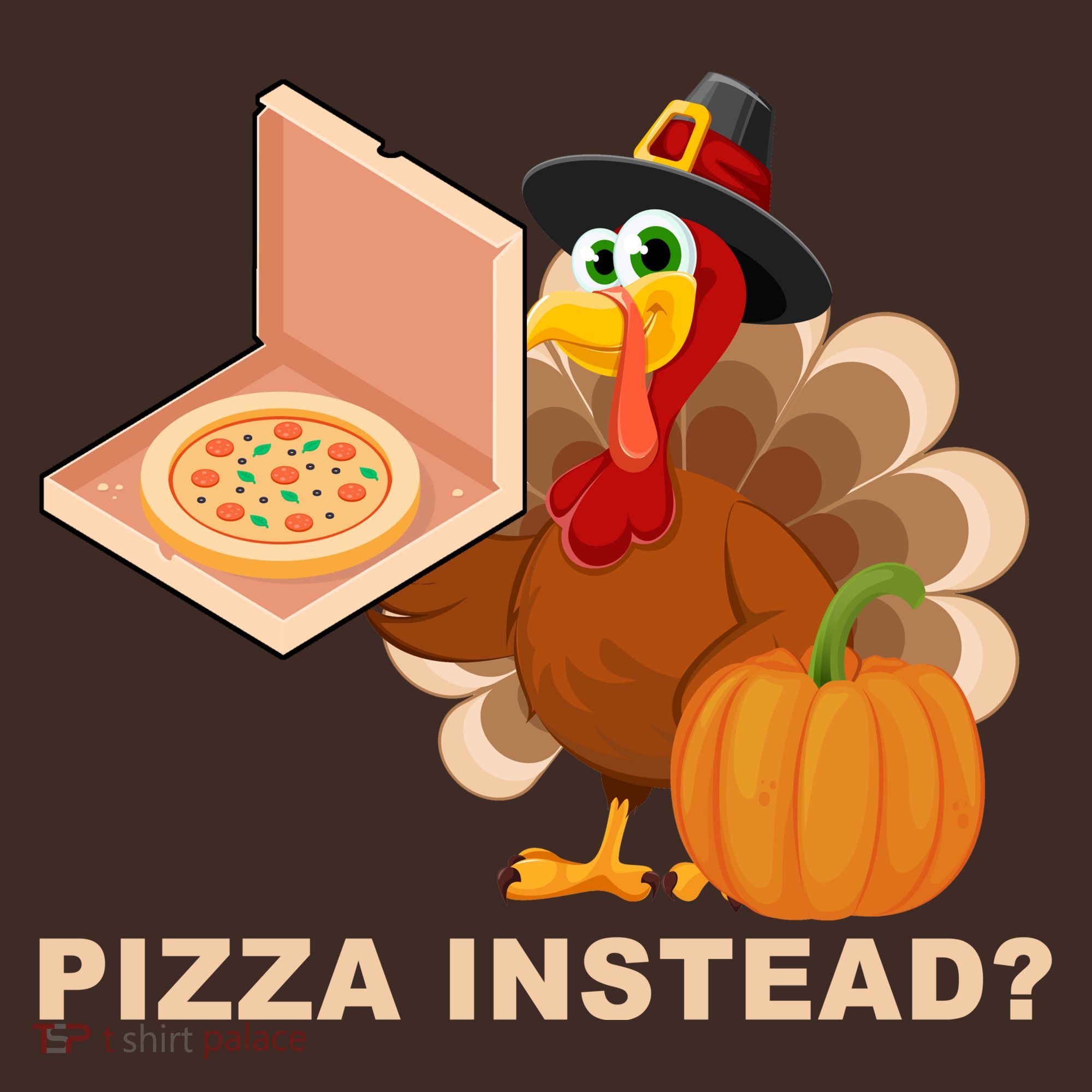Pizza Instead? Funny Turkey Thanksgiving Beanie