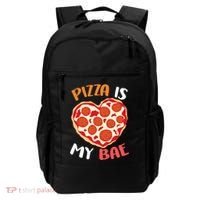 Pizza is My Bae Funny Valentines Day Backpack thumb 0