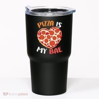 Pizza is My Bae Funny Valentines Day Tumbler thumb 0