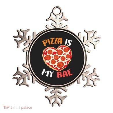 Pizza is My Bae Funny Valentines Day Ornament