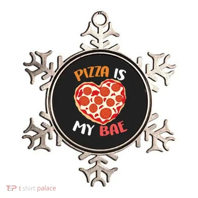 Pizza is My Bae Funny Valentines Day Ornament