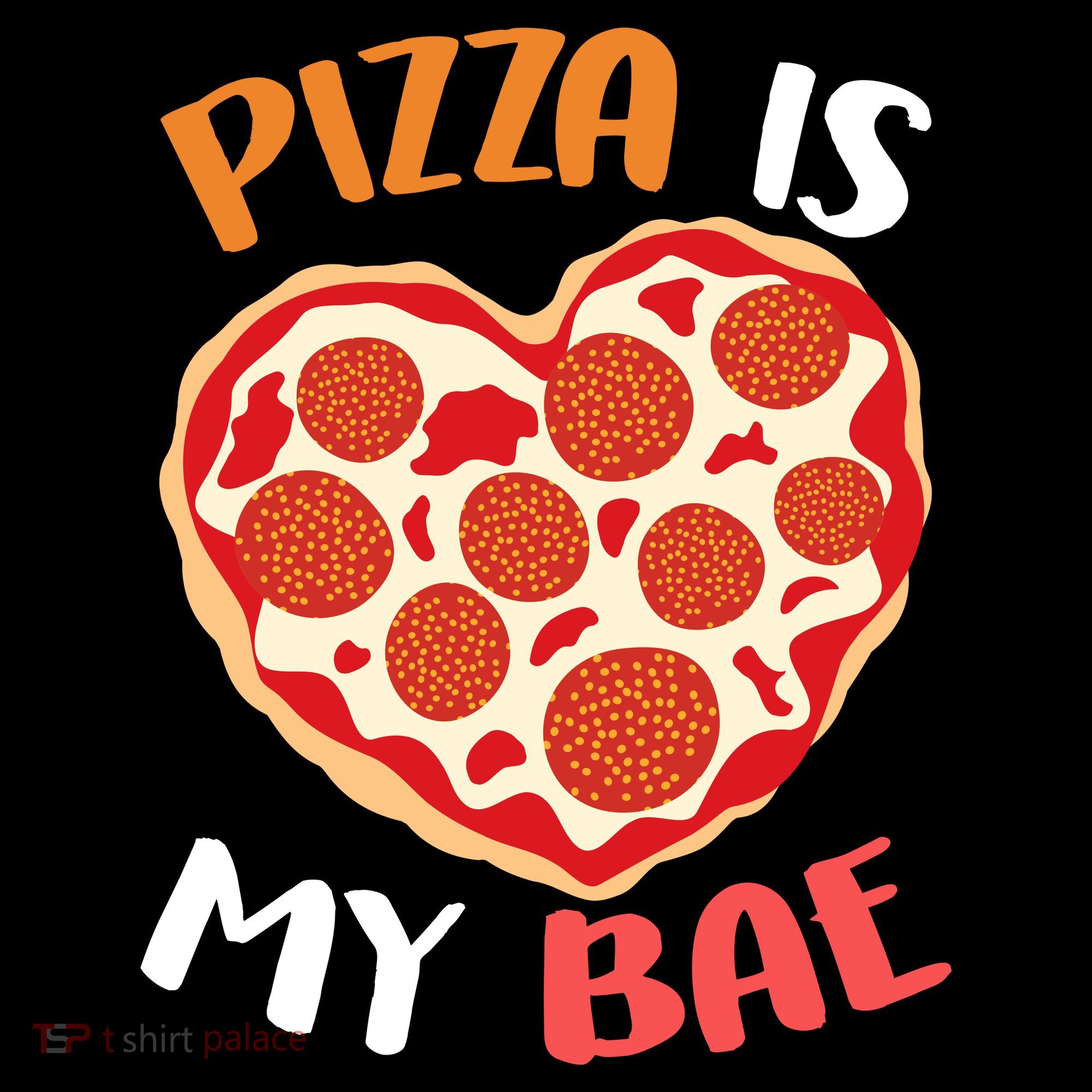 Pizza is My Bae Funny Valentines Day Ornament