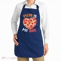 Pizza is My Bae Funny Valentines Day Apron thumb 2