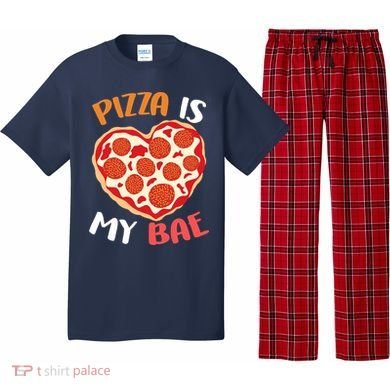 Pizza is My Bae Funny Valentines Day Pajama Set