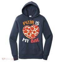 Pizza is My Bae Funny Valentines Day Women's Hoodie thumb 0