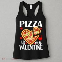 Pizza Is My Valentine Women's Tank Top thumb 3