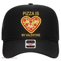 Pizza Is My Valentine Funny Pizza Lover Hat thumb 0
