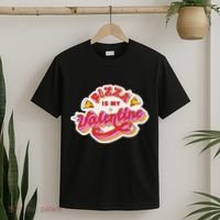 Pizza Is My Valentine Funny Valentine's Day Love T-Shirt thumb 2