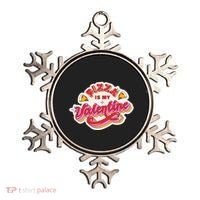 Pizza Is My Valentine Funny Valentine's Day Love Ornament thumb 0