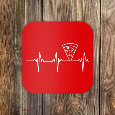 Pizza Lifeline Coaster