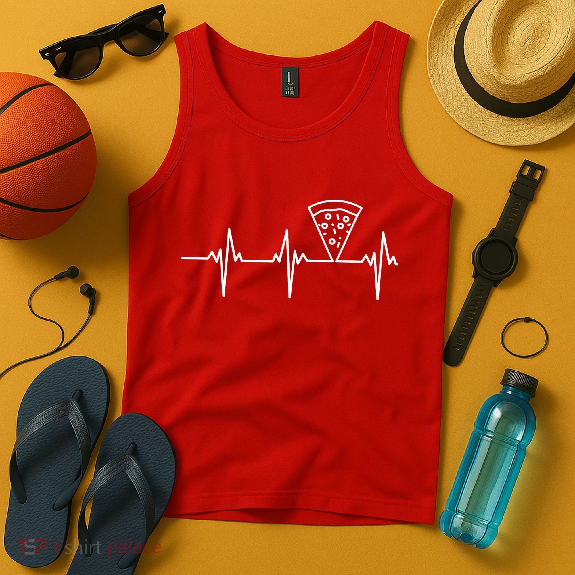 Pizza Lifeline Tank Top