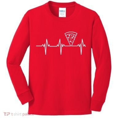 Pizza Lifeline Kids Long Sleeve Shirt
