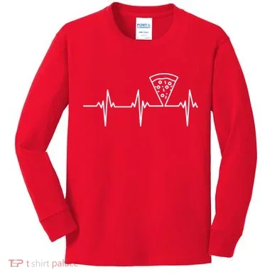 Pizza Lifeline Kids Long Sleeve Shirt