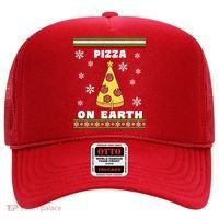 Pizza On Earth Ugly Christmas Hat thumb 0