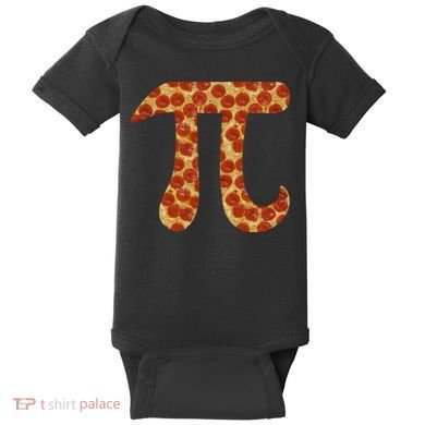 Pizza Pi 3.14 Baby Bodysuit