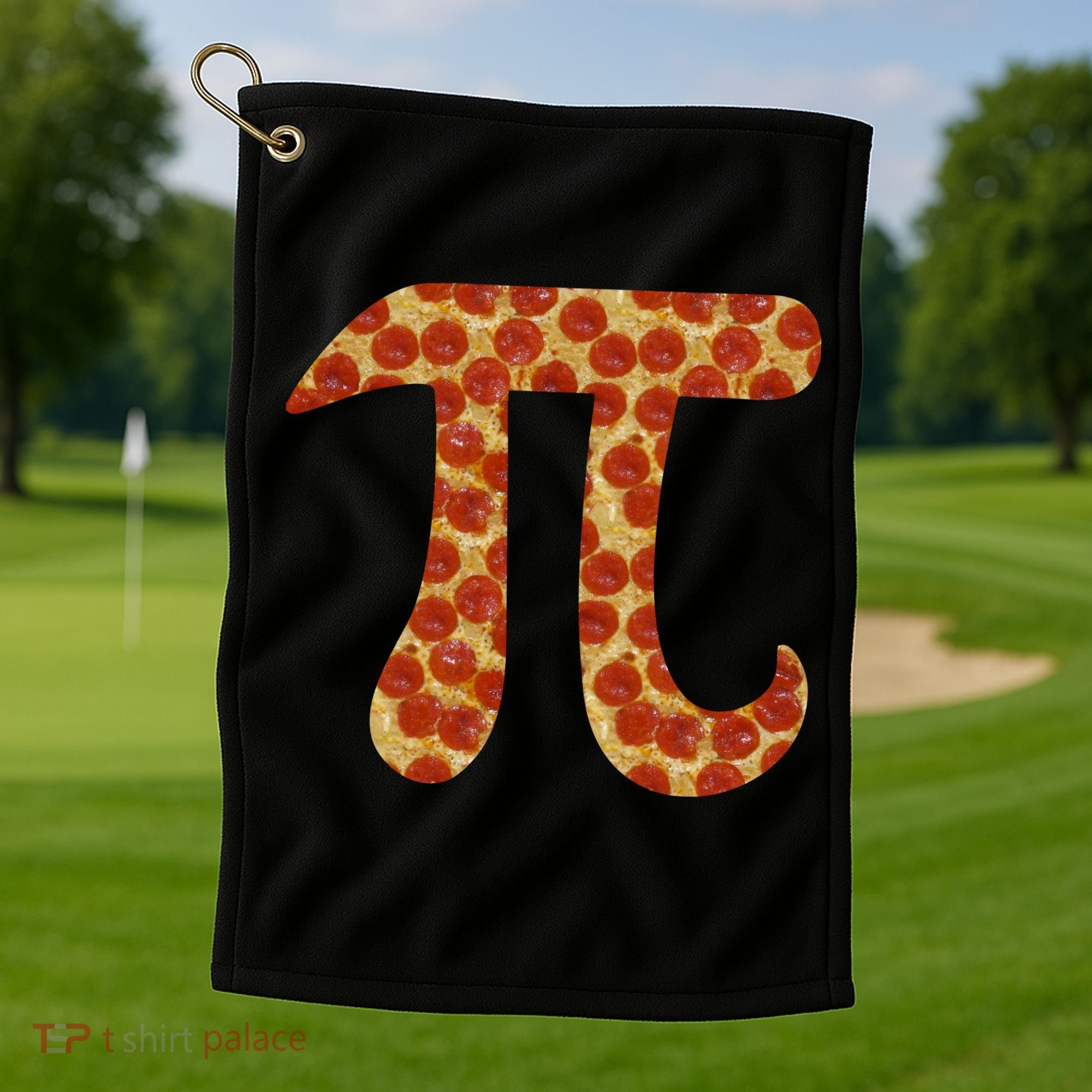 Pizza Pi 3.14 Golf Towel