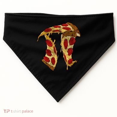 Pizza Pi Day USA-Made Doggie Bandana