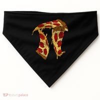 Pizza Pi Day USA-Made Doggie Bandana thumb 0