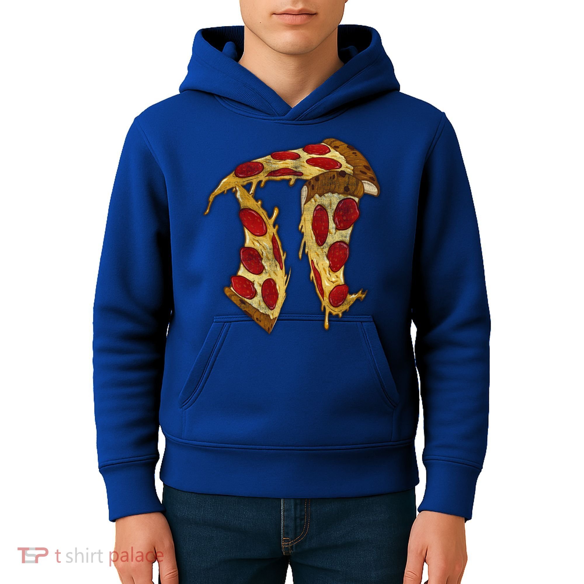 Pizza Pi Day Kids Hoodie