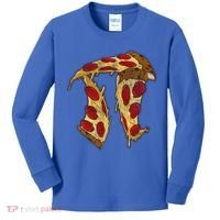 Pizza Pi Day Kids Long Sleeve Shirt thumb 0