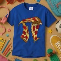 Pizza Pi Day Kids T-Shirt thumb 3